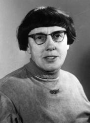 Portrett, fra 1956, av Ragna Brenno Frydenberg.
Oppsynsdame