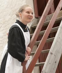 Vandreteateret "Kvinner i hundre!" ble vist på friluftsmusee