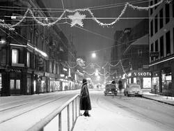 Julegater. Oslo 26.11.1956