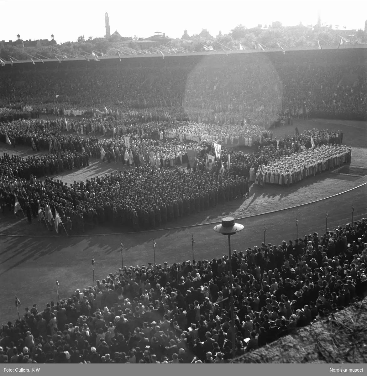 "Flaggans dag" på Stadion, Stockholm.