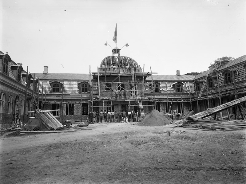 Jordberga slott renoveras - Trelleborgs museum / DigitaltMuseum