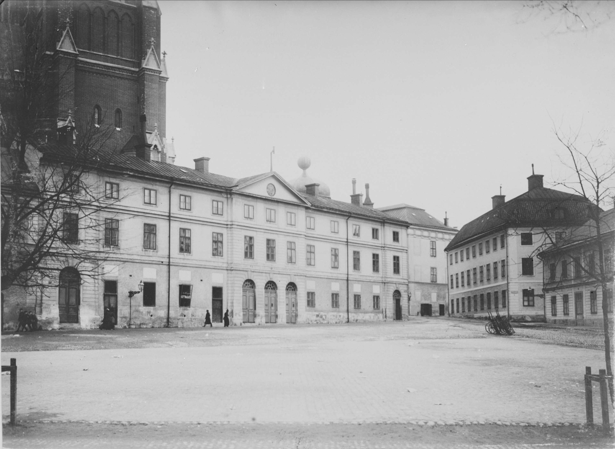 Konsitoriehuset, "Kuggis", från S:t Eriks torg, Uppsala 1901 - 1902