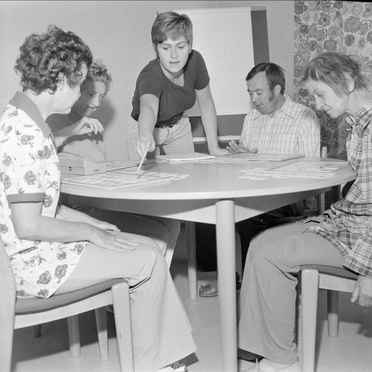 ABF-kurs i Örbyhus, Uppland 1973