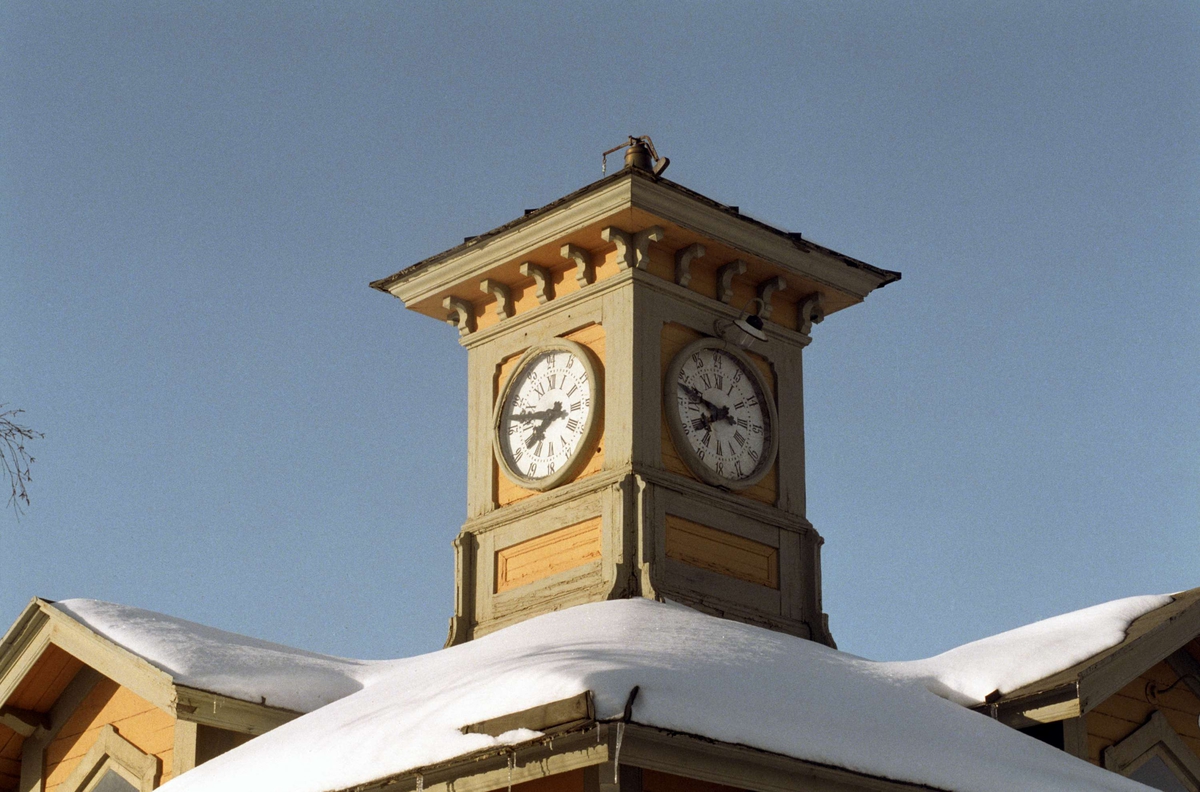 Klocktorn på vakten vid Marma läger, Älvkarleby socken, Uppland 1996