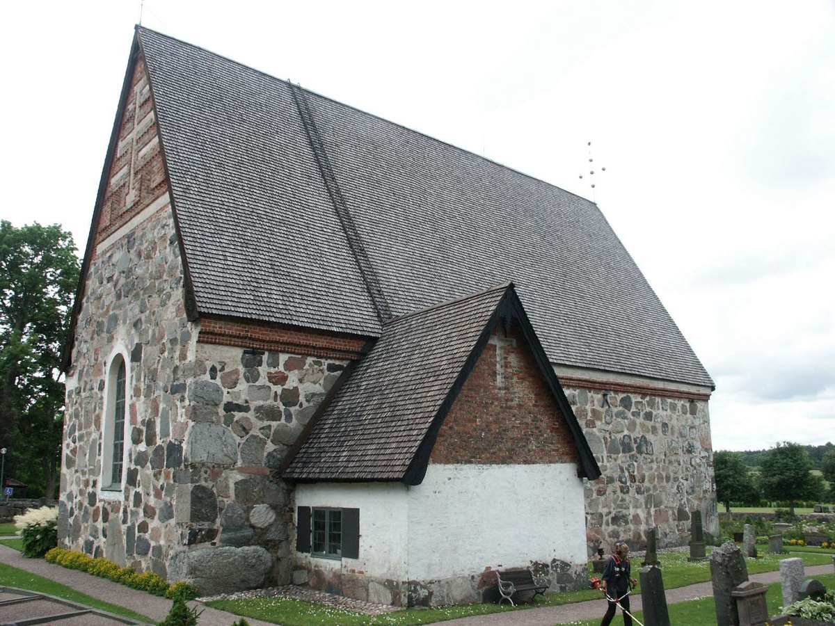 Tegelsmora kyrka, Tegelsmora socken, Uppland 2003