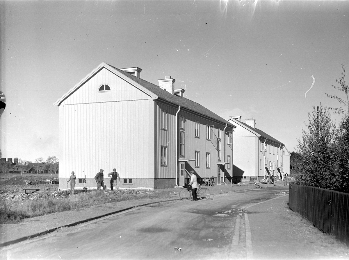 Flerbostadshus, Auroragatan, Svartbäcken, Uppsala oktober 1934