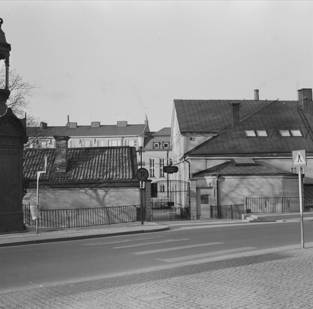 Upplandsmuseet, Akademikvarnen, kvarteret Holmen, Uppsala 1967