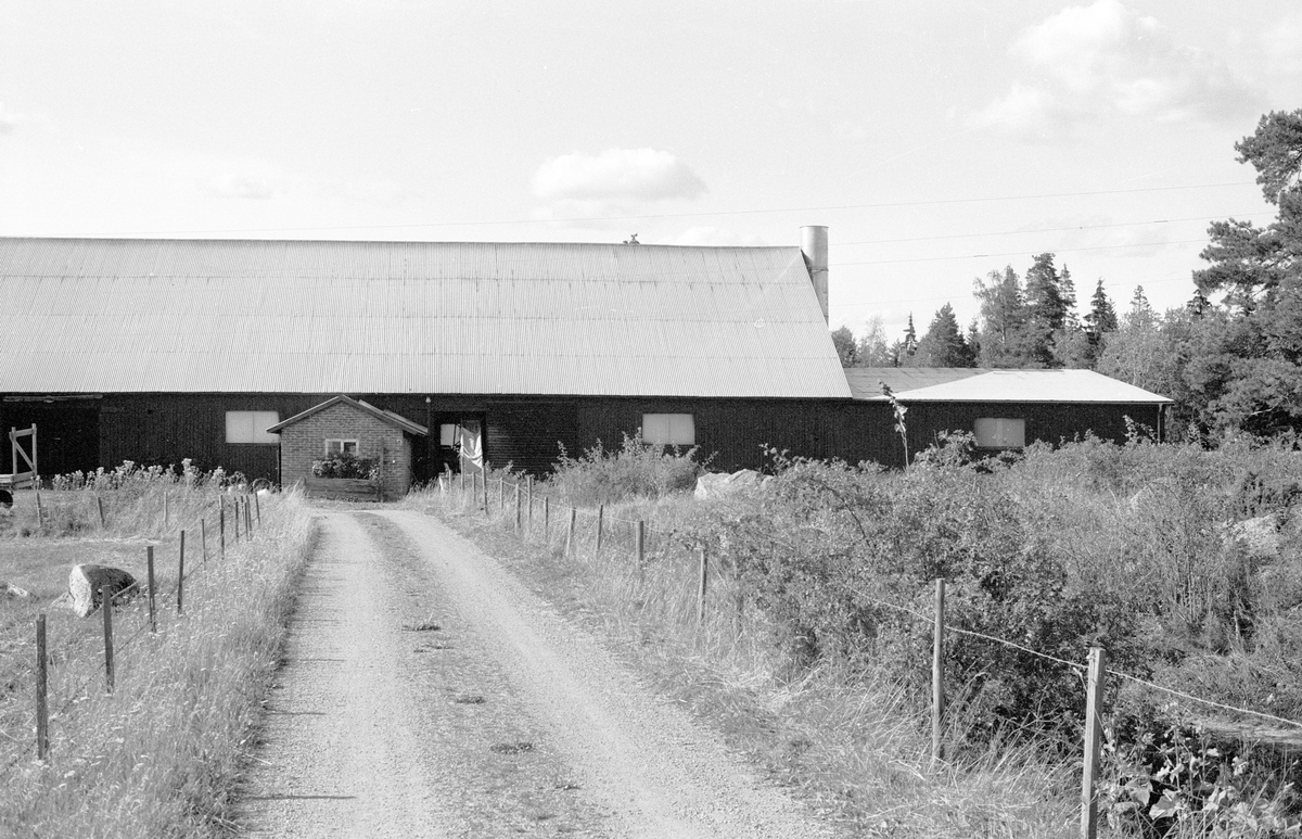Ladugårdar, Björnarbo, Jumkil socken, Uppland 1983