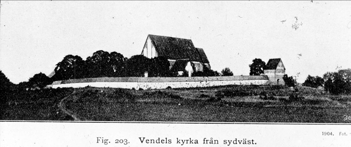 Reprofotografi - Vendels kyrka, Vendels socken, Uppland