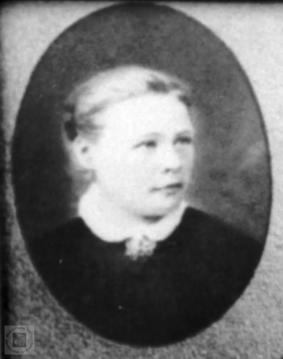 Portrett av Anna d.e. Roland, Bjelland.