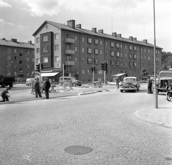 Enligt notering: "Trafikfyrar Västerlånggatan 11/6 -59".