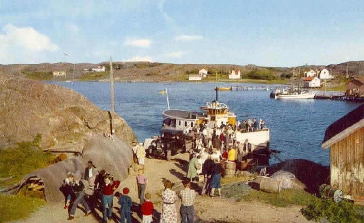 STJ&Auml;RN II vid Miltons brygga p&aring; Nordkoster