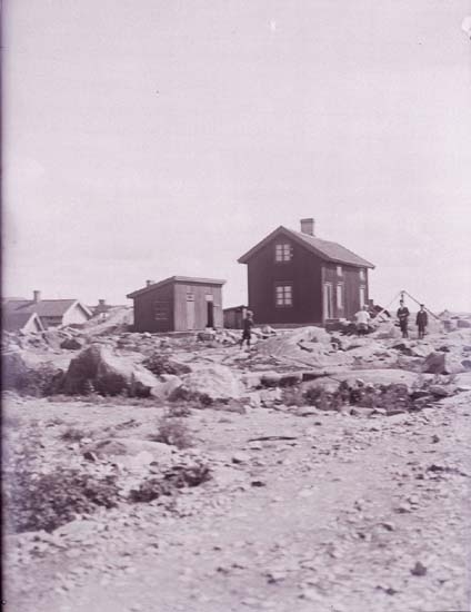 Otto Anderssons stenhuggeri i Bansvik, Lysekil den 25 juli 1925