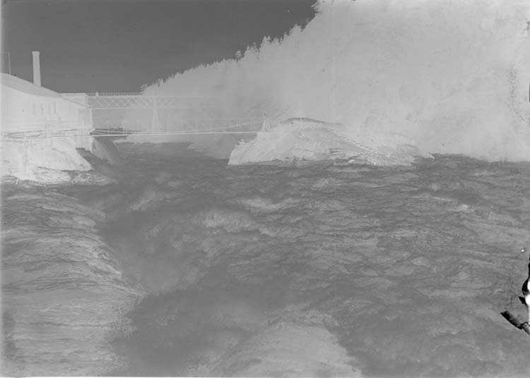 Vattenfall i Trollhättan, maj 1908