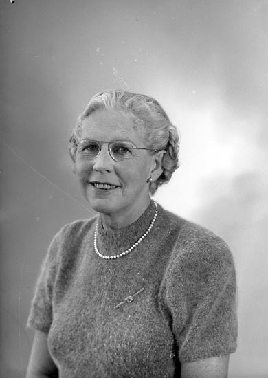 Enligt fotografens journal nr 8 1951-1957: "Lundqvist, Fru Stora Askerön Här".