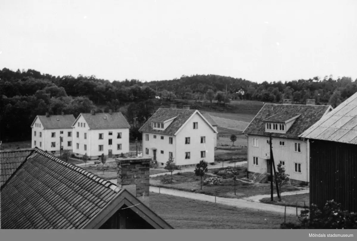 Fabriksbostäderna i Annestorp, 1950-tal.