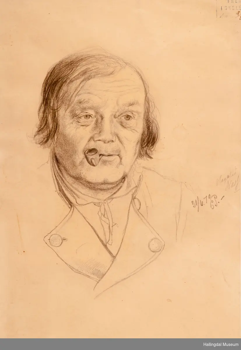 Portrett av Eivind Guttormsen Hagale, Hagaled i Nes
