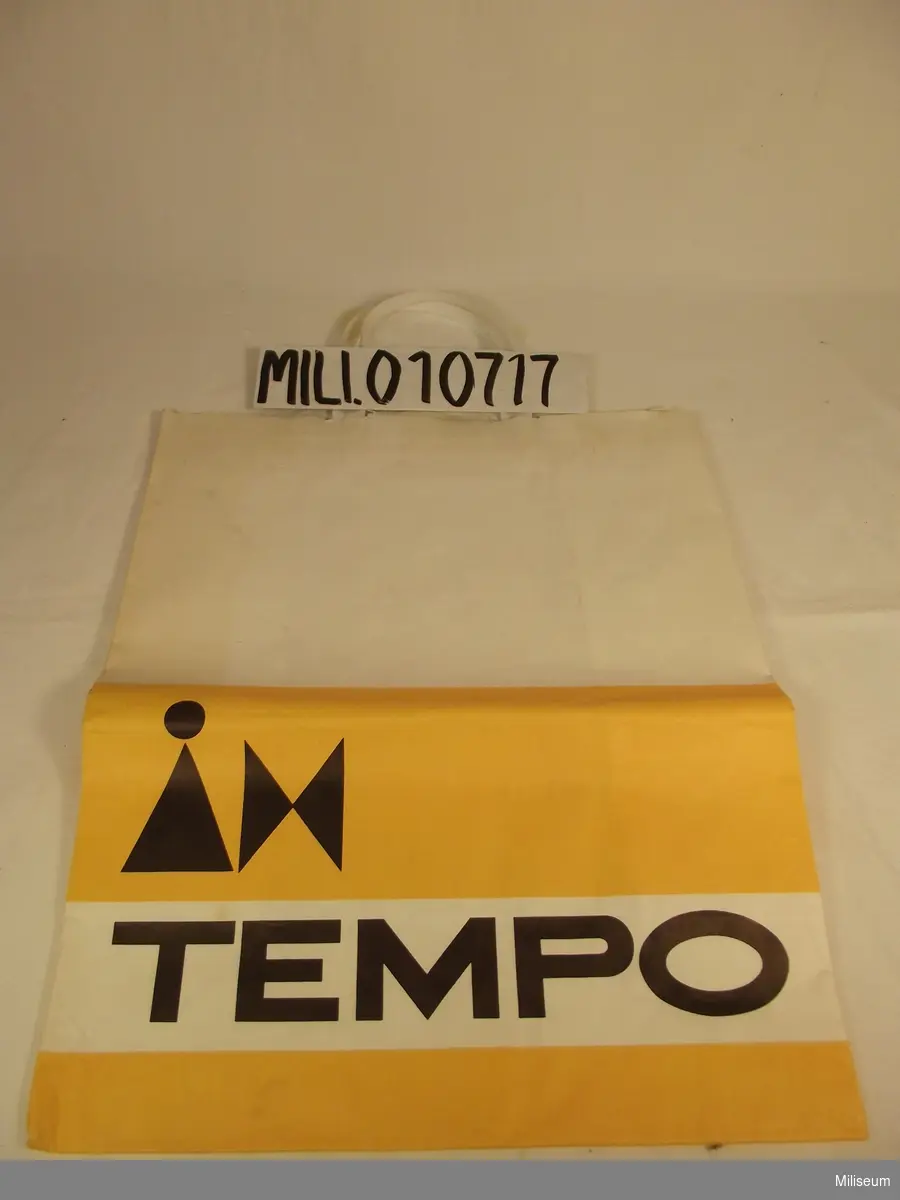 Papperskasse från Tempo. 1960-tal.