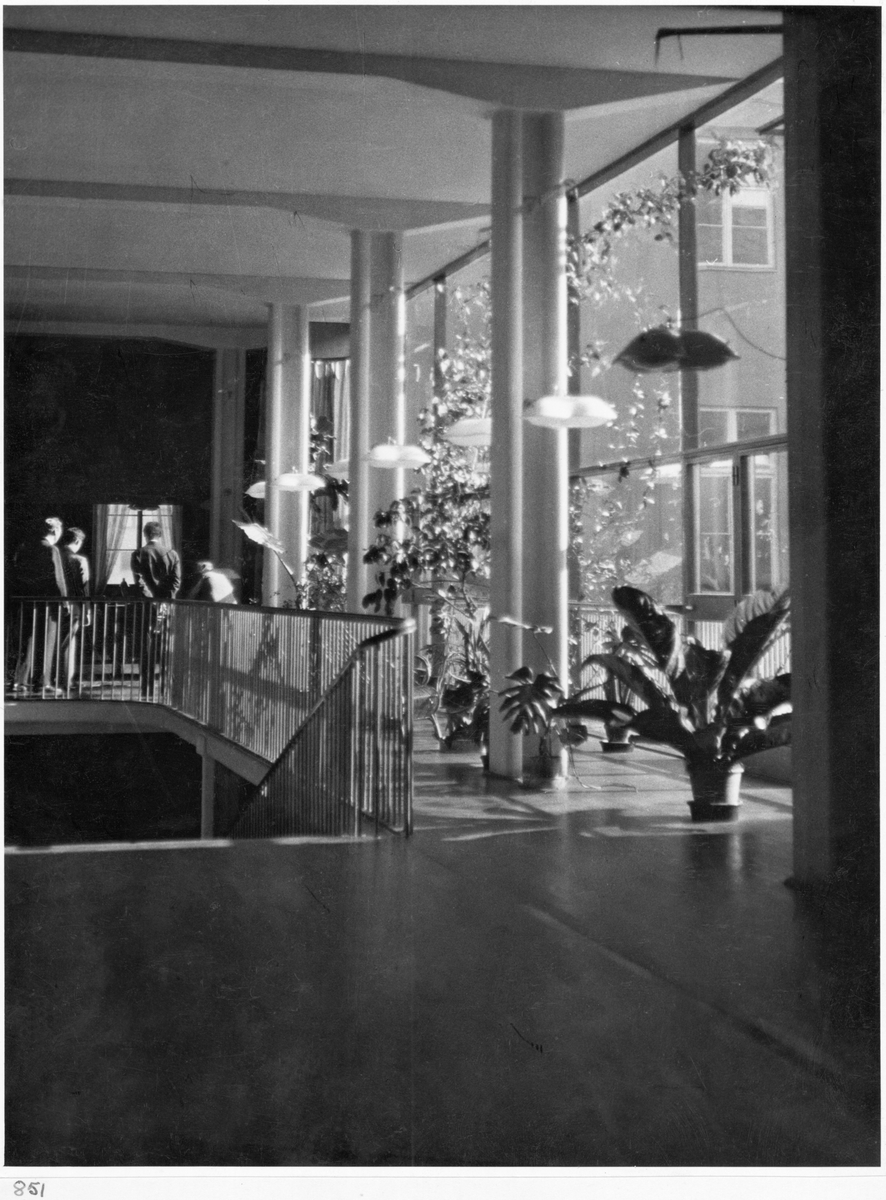 Göteborgs Rådhus Interiör - ArkDes / DigitaltMuseum