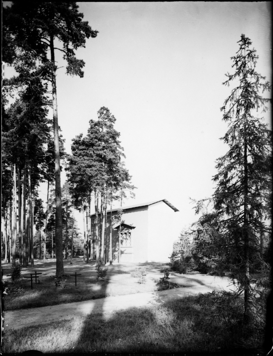 Skogskyrkogården
Uppståndelsekapellet, exteriör