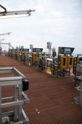 Ved hver livbåt på Statfjord C er der montert et registrerin