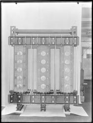 Produktfoto av transformator, 1945, ukjent fabrikk og ukjent