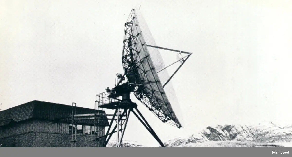 Satellittkommunikasjon jordstasjoner boreplattform Ekofisk