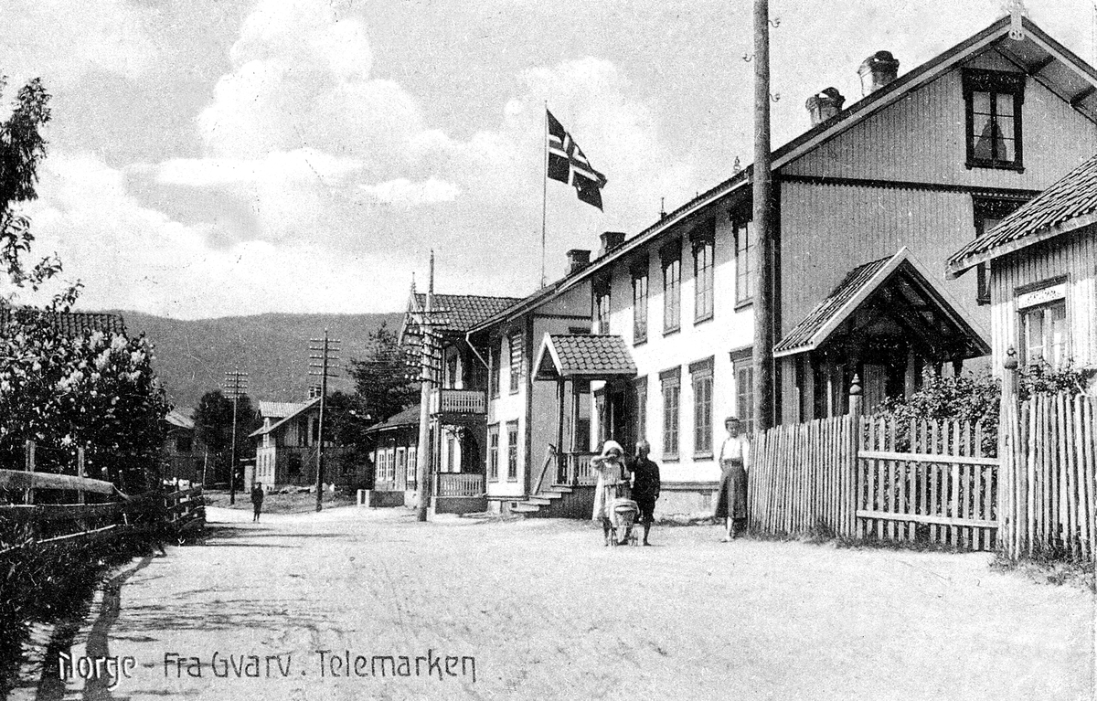 Gata, Gvarv. - Telemark Museum / DigitaltMuseum