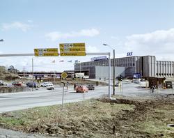 Ved Oslo lufthavn Fornebu.