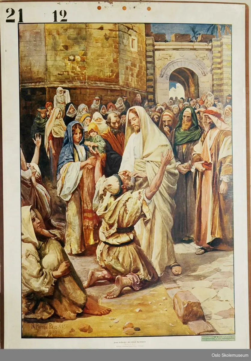 Bibelhistorie: Jesus helbreder den blinde Bartimæus
.
