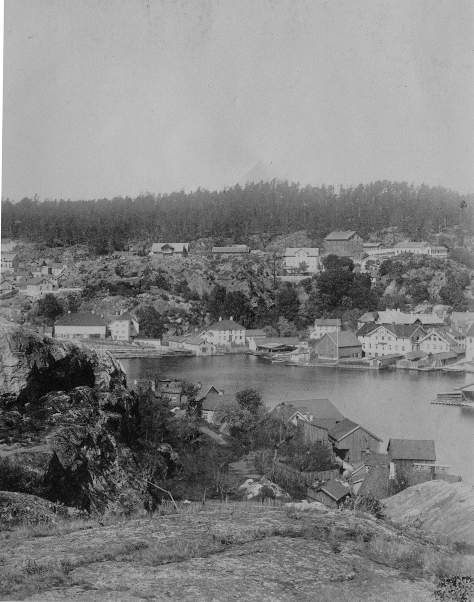 Kragerø sett fra Øya, ca.1902 -1910