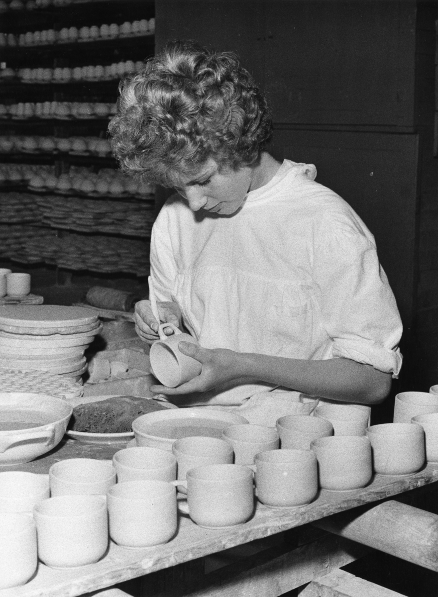 Kvinner i arbeid, Porsgrunn Porselen