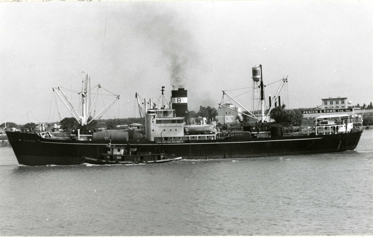 D/S Alcyon (b.1953, Smith’s Dock Co. Ltd., South Bank, Middlesbrough)