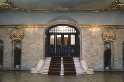 Nationaltheatret, interiør, publikumsfoajé, trapp