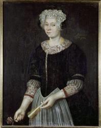 Portrett av Else Jensdatter Plade [portrett ]