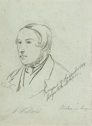 Portrett av: Dahl, Johan Christian Clausen [portrett]