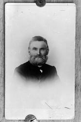 Reproduksjon av et mannsportrett.