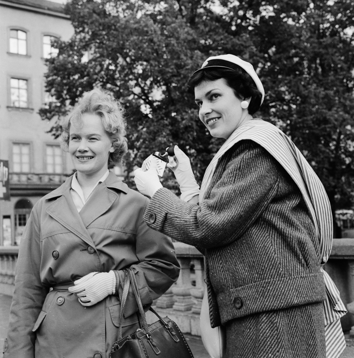 Studentliv - operation dagsverke, Uppsala september 1960