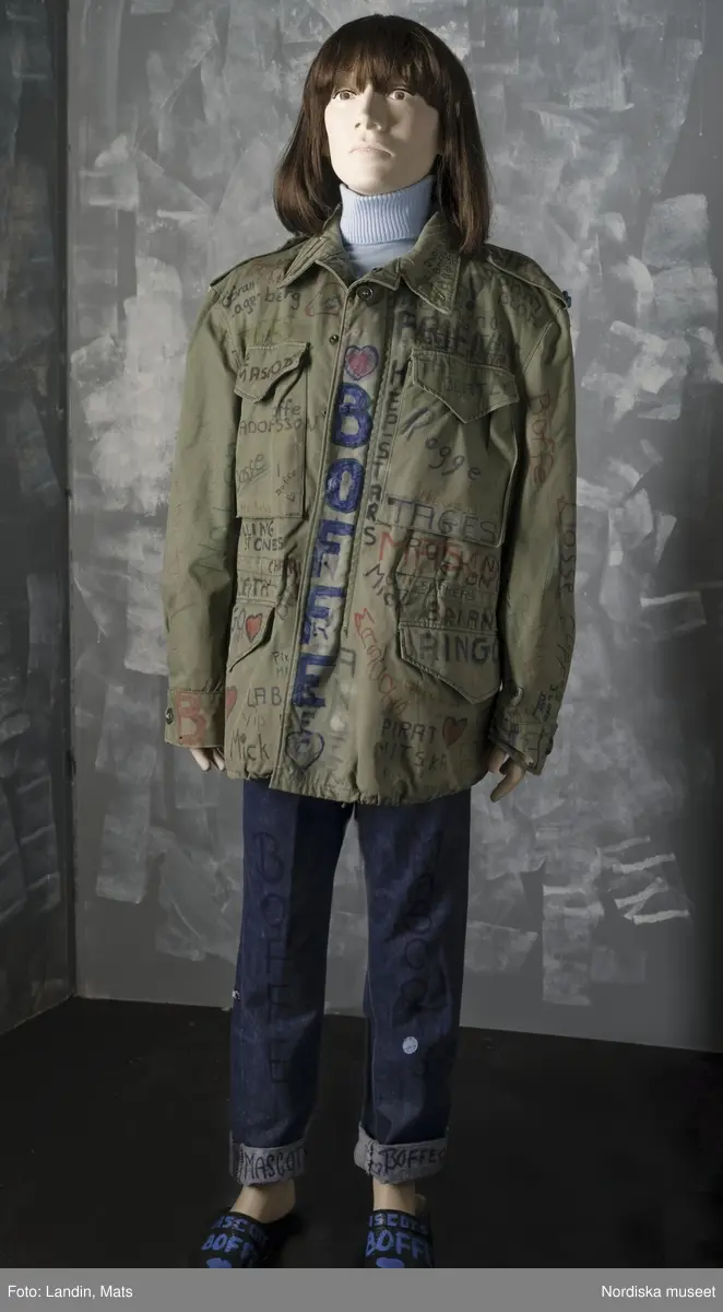 Jacka Arméjacka, Modsdräkt Stockholm US Army, USA, 196064 Amerikansk