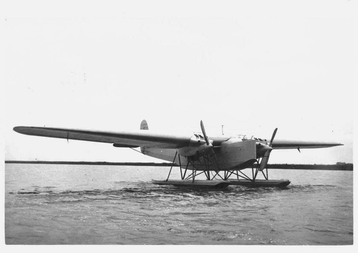 Ett fly på havet, Fokker TIV