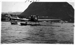 Ett fly på havet. Junkers F.13W. I 1932 omregistrert til LN-