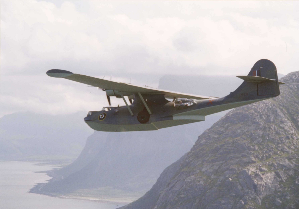 Luftfoto. Catalina. PBY-5A