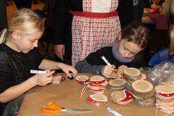 Juleverksted 2014 på Berg-Kragerø Museum i regi av Kragerø H