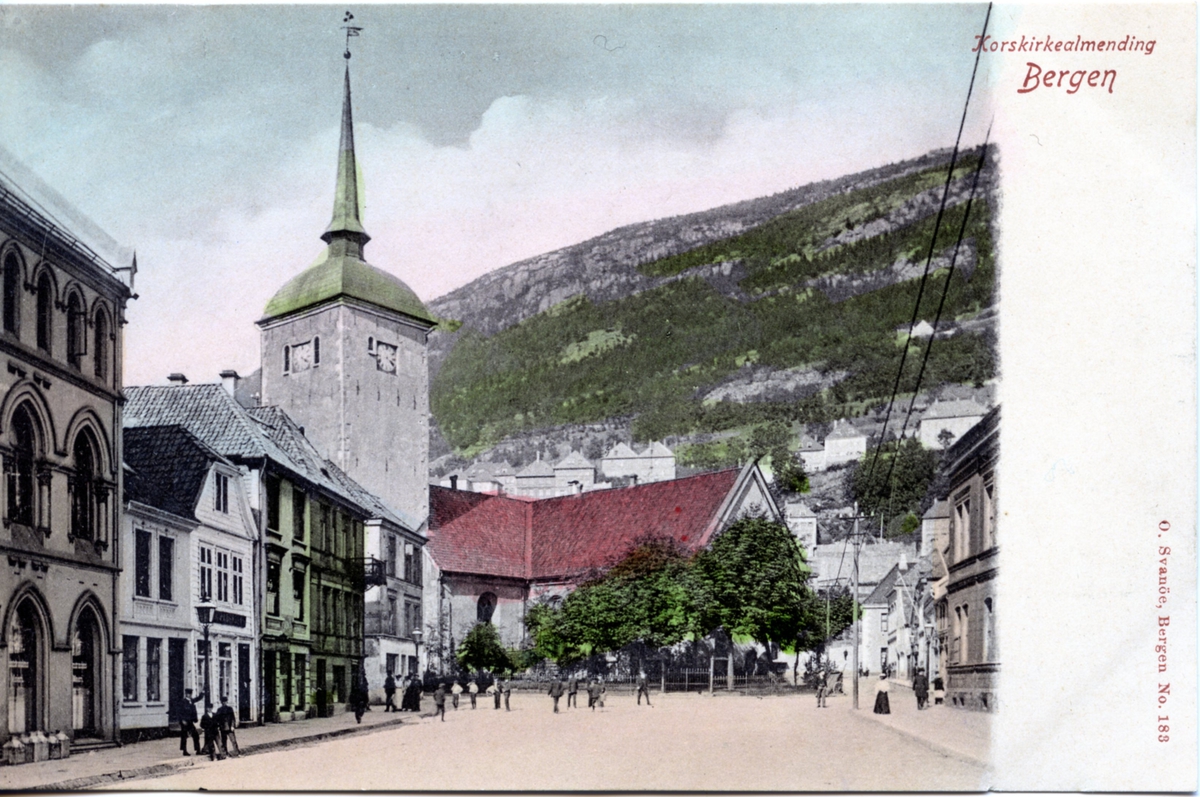 Korskirkealmenningen, Bergen