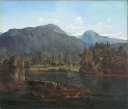 Fra Tysvær [Oljemaleri]