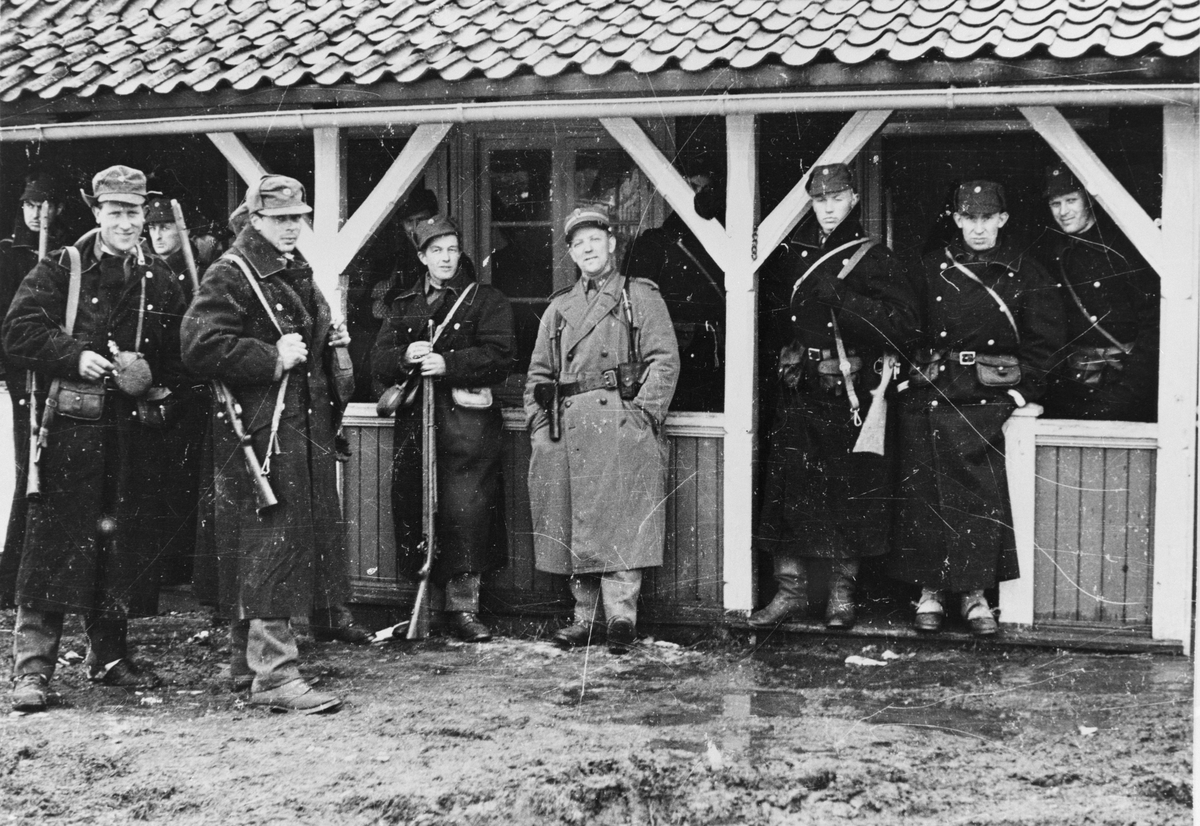 Norske soldater. Østerdalen 1940.