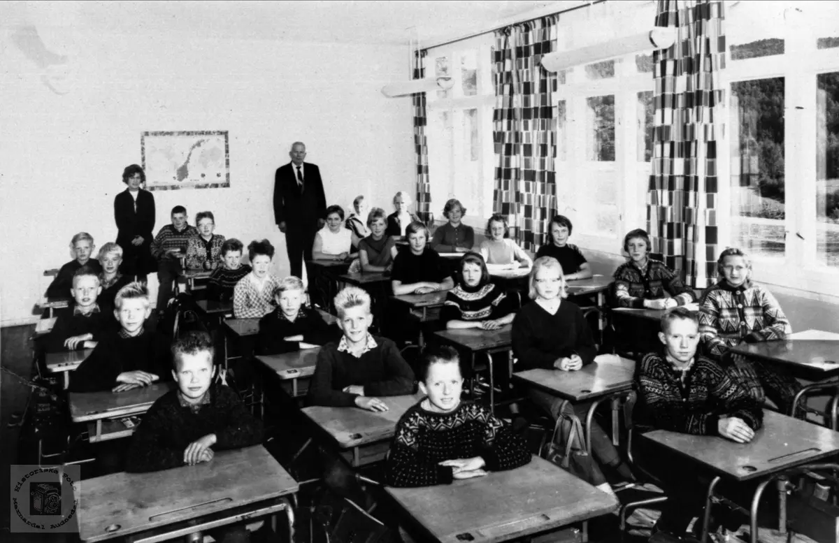 Marnardal skole 1963