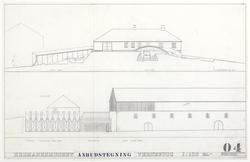 Hedmarkmuseet på Domkirkeodden, Hamar [Snitt]