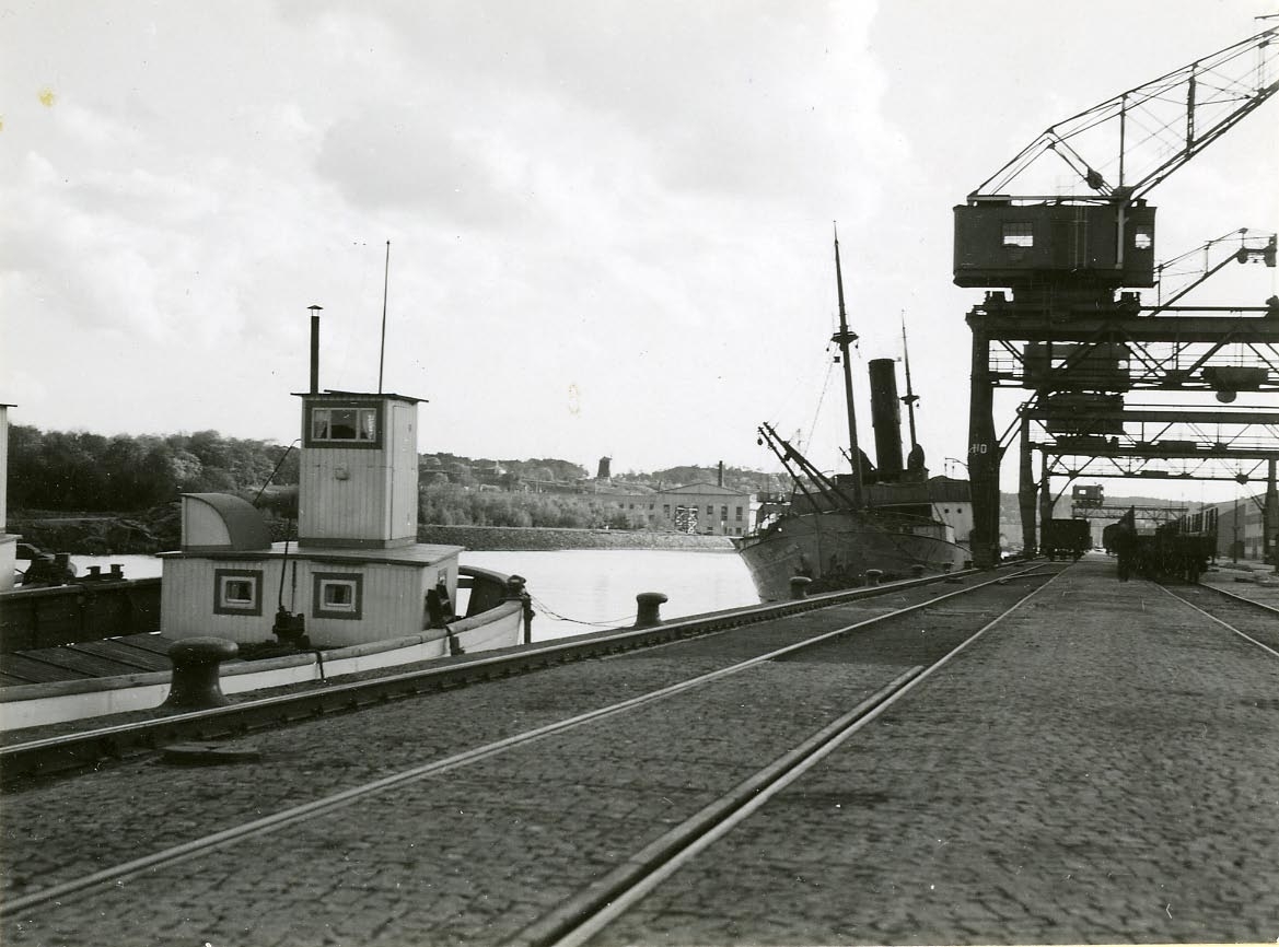Hammarbyhamnen år 1934.