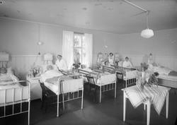 Sengepost ved Kalvskinnets sykehus